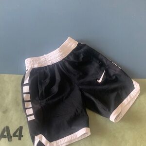 Nike Kids Black and White Athletic Shorts, Boys SM
